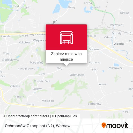 Mapa Ochmanów Oknoplast (Nż)