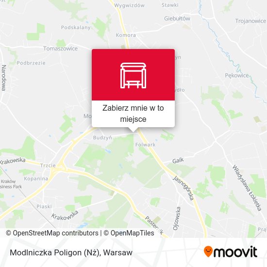 Mapa Modlniczka Poligon (Nż)