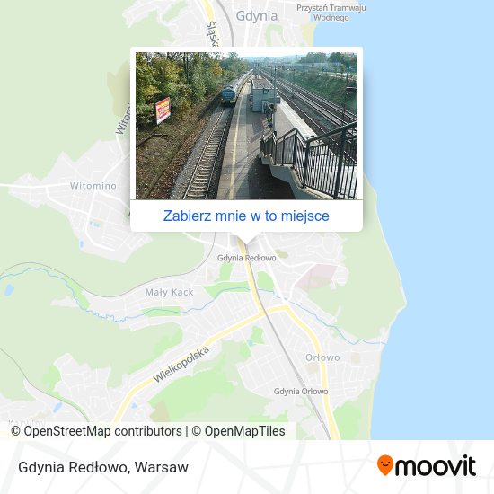 Mapa Gdynia Redłowo