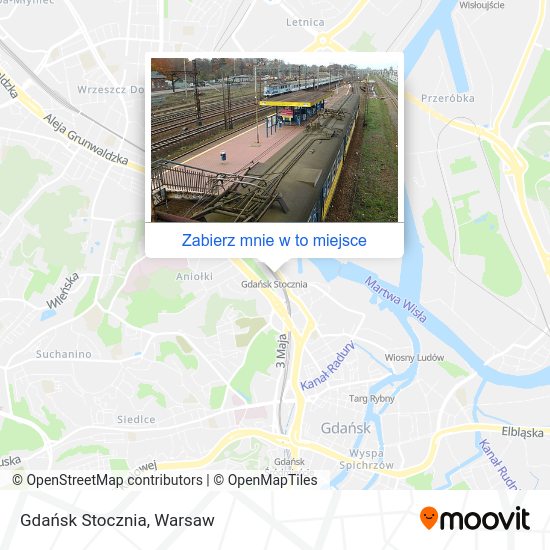 Mapa Gdańsk Stocznia