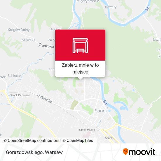 Mapa Gorazdowskiego