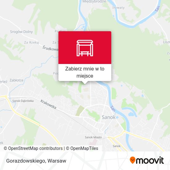 Mapa Gorazdowskiego