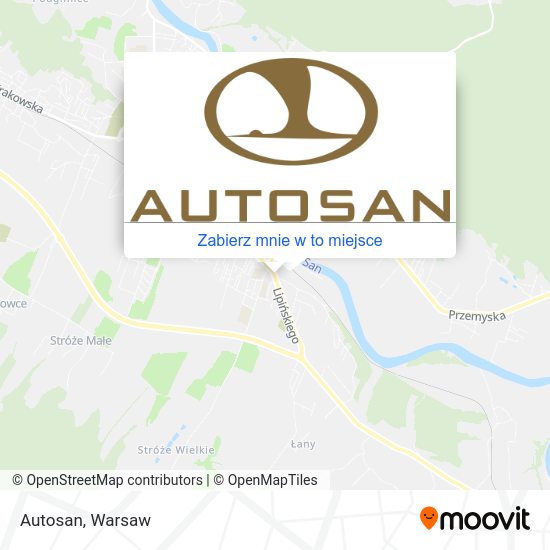 Mapa Autosan