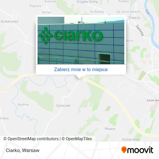 Mapa Ciarko