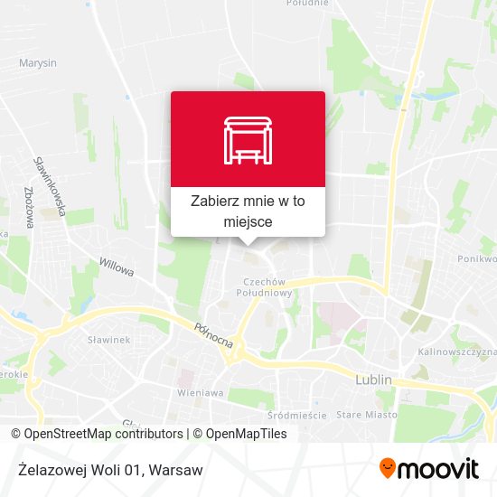 Mapa Żelazowej Woli 01