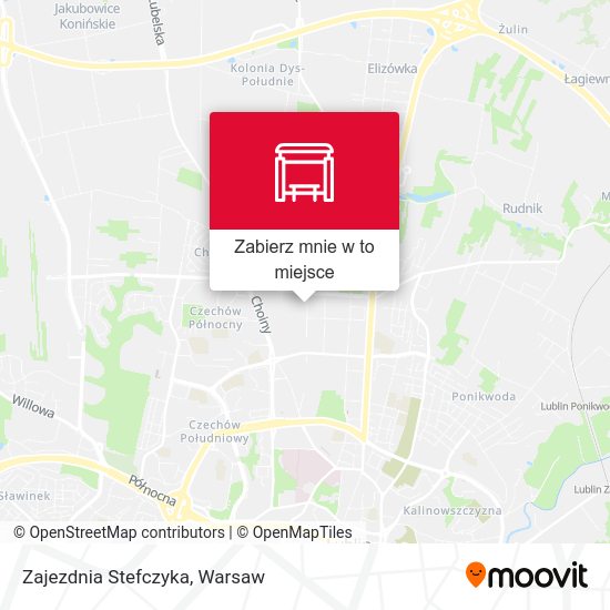 Mapa Zajezdnia Stefczyka