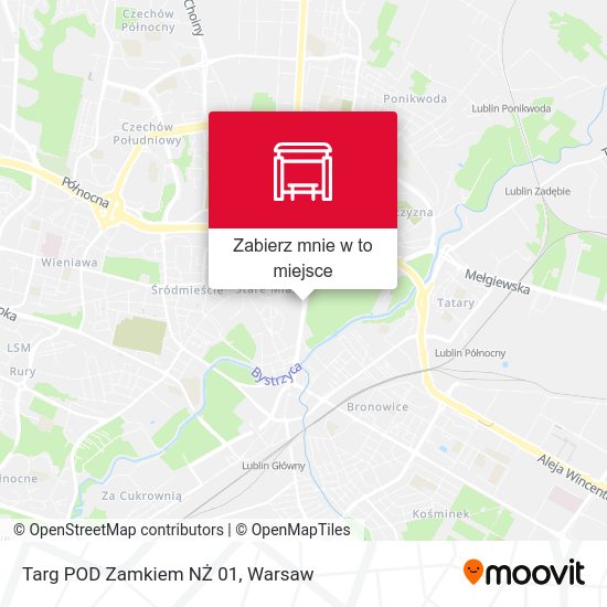 Mapa Targ POD Zamkiem NŻ 01