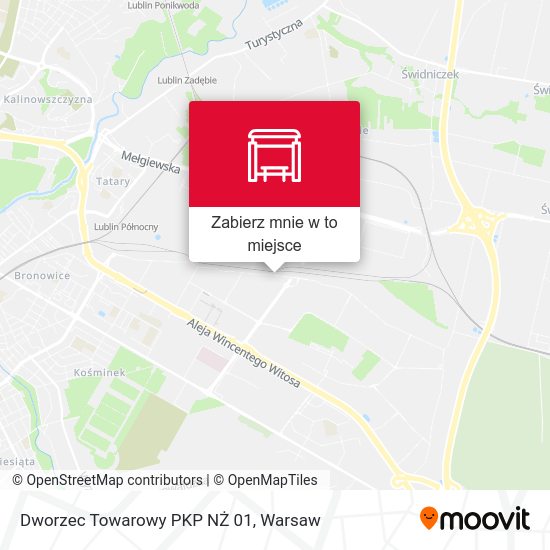 Mapa Dworzec Towarowy PKP NŻ 01