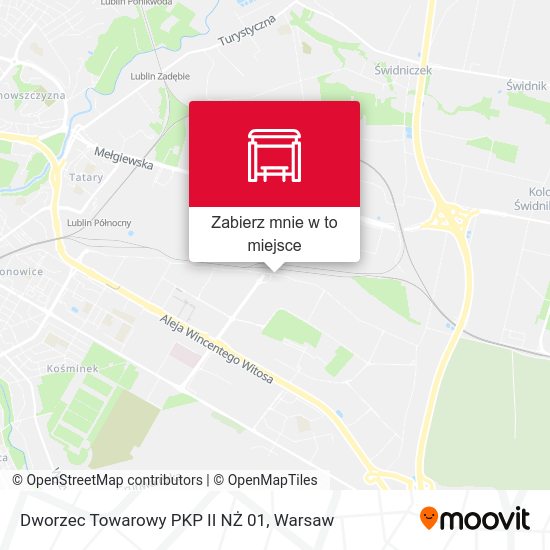 Mapa Dworzec Towarowy PKP II NŻ 01