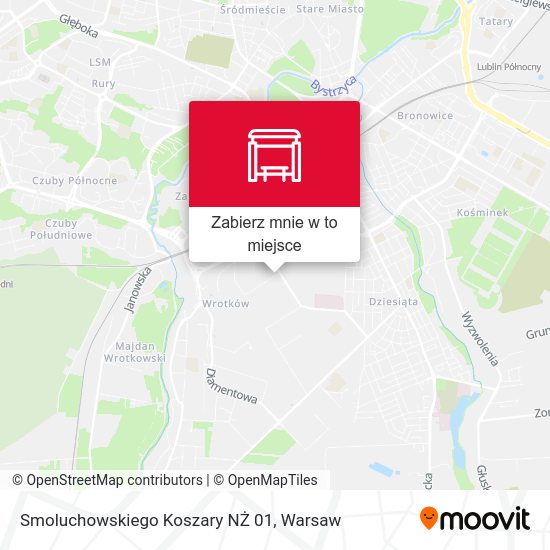 Mapa Smoluchowskiego Koszary NŻ 01