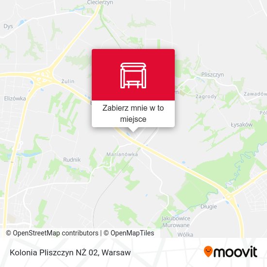 Mapa Kolonia Pliszczyn NŻ 02