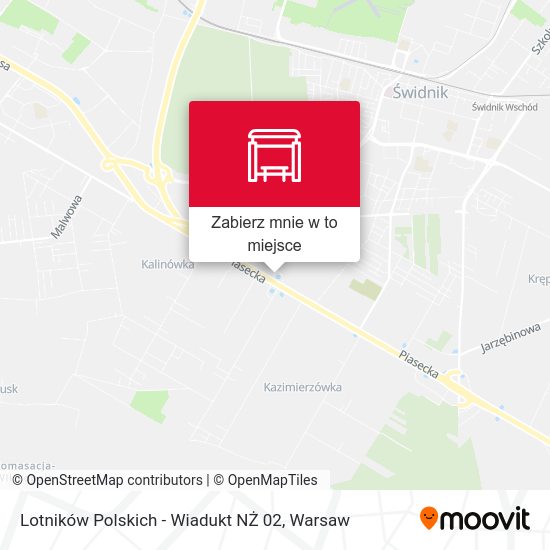 Mapa Lotników Polskich - Wiadukt NŻ 02