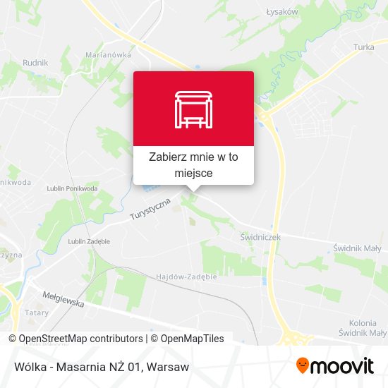 Mapa Wólka - Masarnia NŻ 01