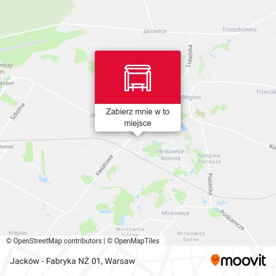 Mapa Jacków - Fabryka NŻ 01