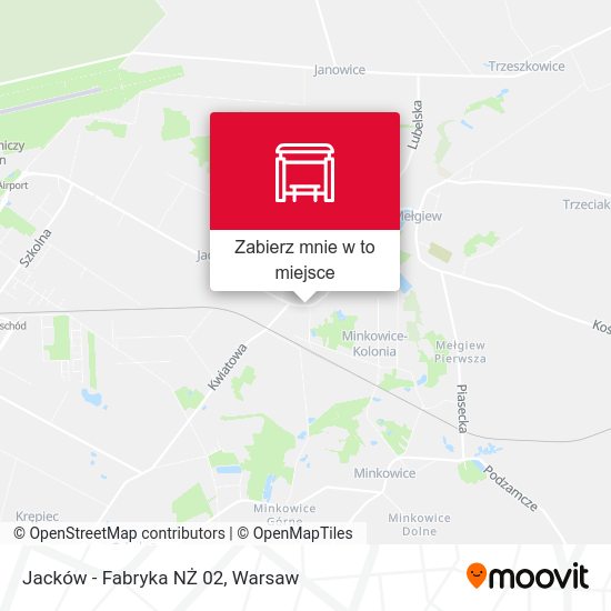 Mapa Jacków - Fabryka NŻ 02