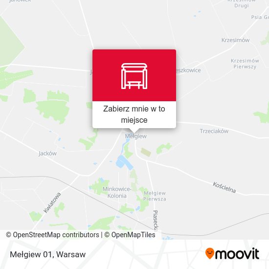 Mapa Mełgiew 01