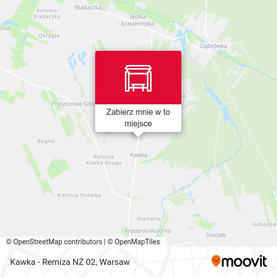 Mapa Kawka - Remiza NŻ 02