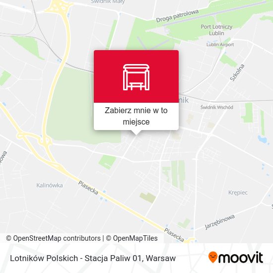 Mapa Lotników Polskich - Stacja Paliw 01