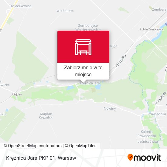 Mapa Krężnica Jara PKP 01