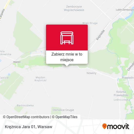 Mapa Krężnica Jara 01