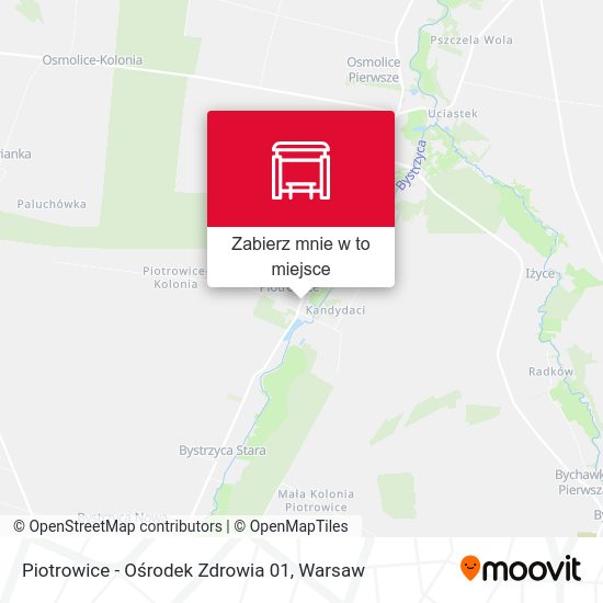 Mapa Piotrowice - Ośrodek Zdrowia 01