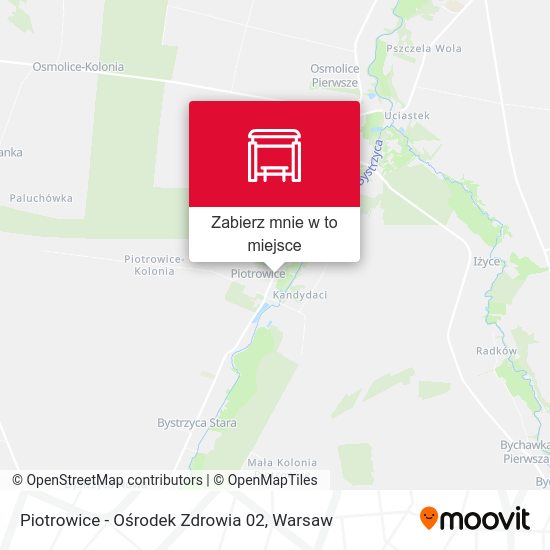 Mapa Piotrowice - Ośrodek Zdrowia 02