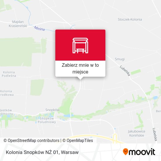 Mapa Kolonia Snopków NŻ 01