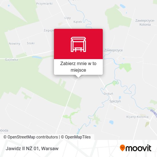 Mapa Jawidz II NŻ 01