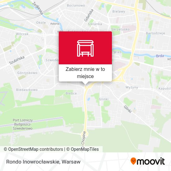 Mapa Rondo Inowrocławskie