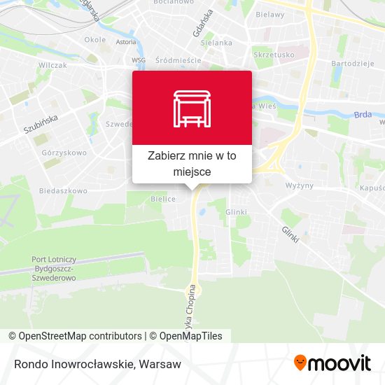 Mapa Rondo Inowrocławskie