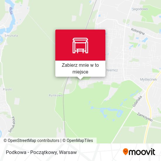 Mapa Podkowa - Początkowy