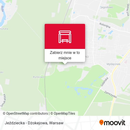 Mapa Jeździecka - Dżokejowa