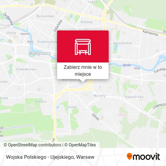 Mapa Wojska Polskiego - Ujejskiego