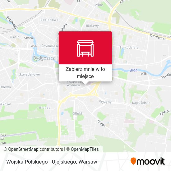 Mapa Wojska Polskiego - Ujejskiego