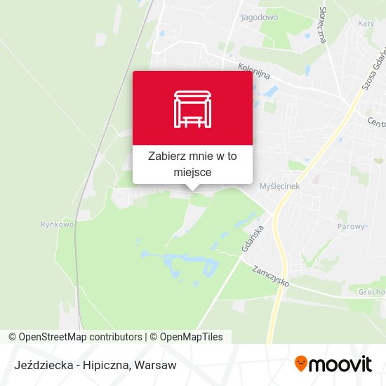 Mapa Jeździecka - Hipiczna