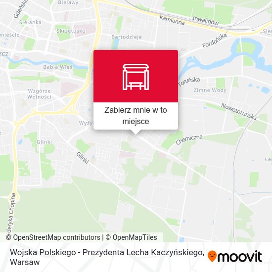 Mapa Wojska Polskiego - Prezydenta Lecha Kaczyńskiego