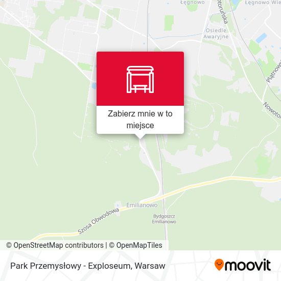 Mapa Park Przemysłowy - Exploseum