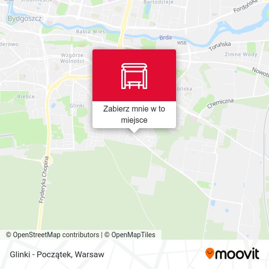 Mapa Glinki - Początek