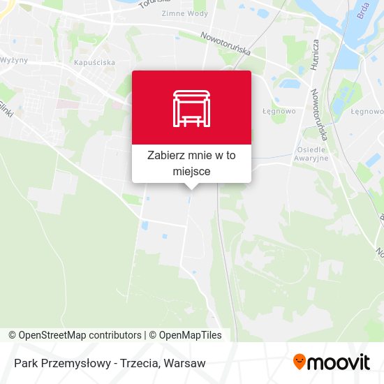 Mapa Park Przemysłowy - Trzecia