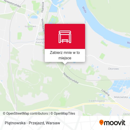 Mapa Plątnowska - Przejazd