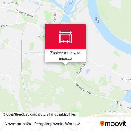 Mapa Nowotoruńska - Przepompownia