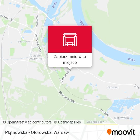 Mapa Plątnowska - Otorowska