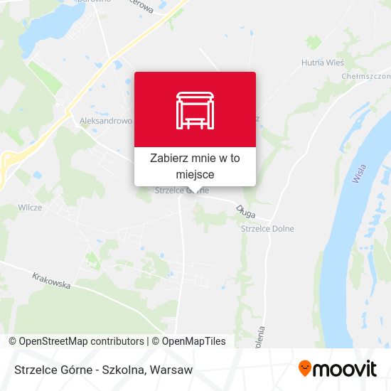 Mapa Strzelce Górne - Szkolna