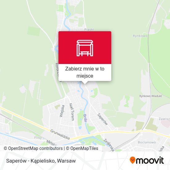 Mapa Saperów - Kąpielisko