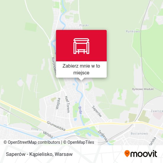 Mapa Saperów - Kąpielisko