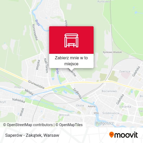 Mapa Saperów - Zakątek