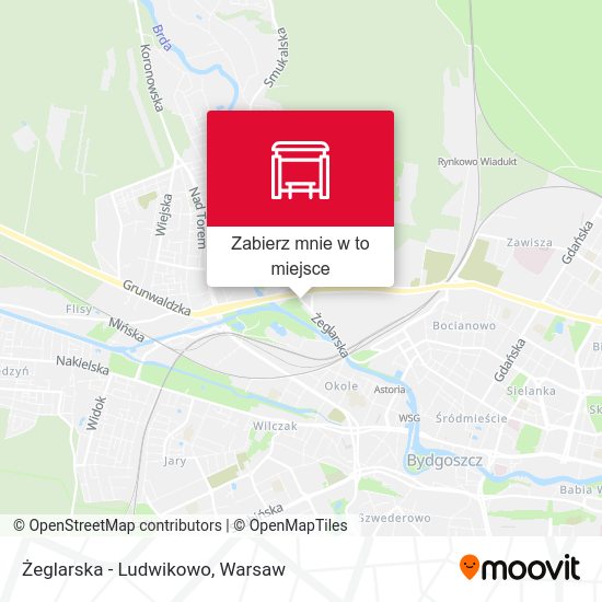 Mapa Żeglarska - Ludwikowo