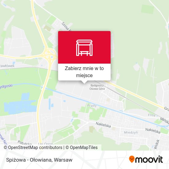 Mapa Spiżowa - Ołowiana