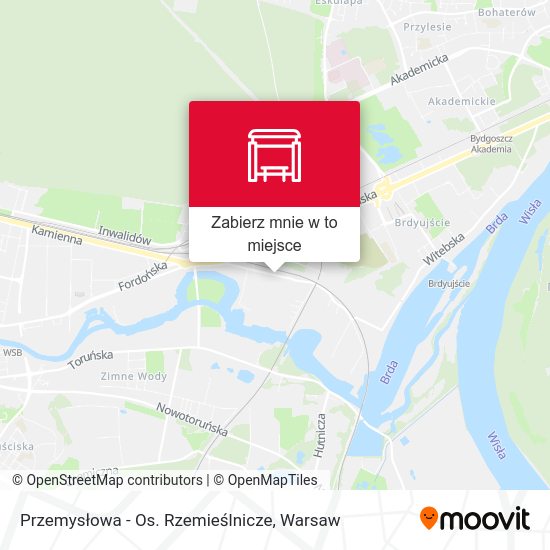 Mapa Przemysłowa - Os. Rzemieślnicze