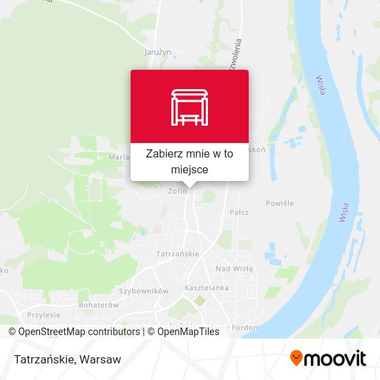 Mapa Tatrzańskie